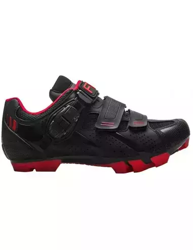 Buty rowerowe MTB F-65.III FLR - Czerwony