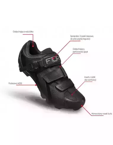 Buty rowerowe MTB F-65.III FLR