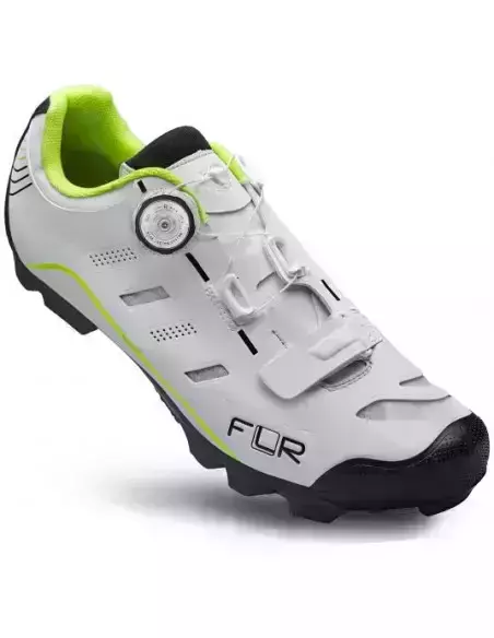 Buty rowerowe MTB F-75.II Carbon FLR - Biały