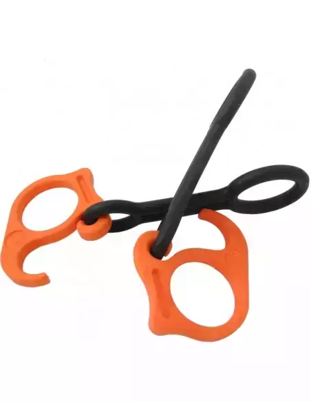 Trzymak skistopów gumka z hakiem