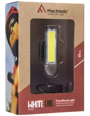 Lampka rowerowa przednia White Line Mactronic