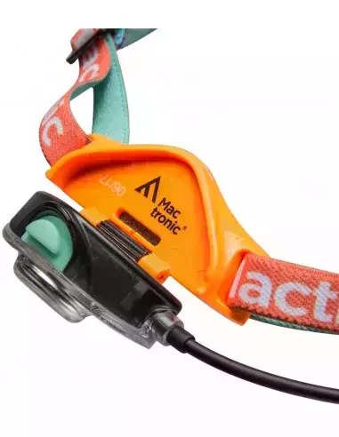 Latarka czołowa z akumulatorem FREEQ Mactronic - Pomarańczowy