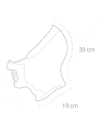 Maska (pół-kominiarka) na twarz X5H Naroo