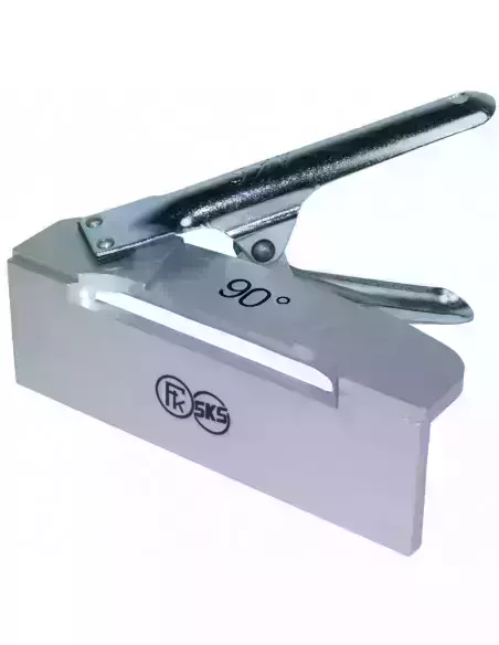 Kątownik aluminiowy ze szczypcami 90' Kunzmann