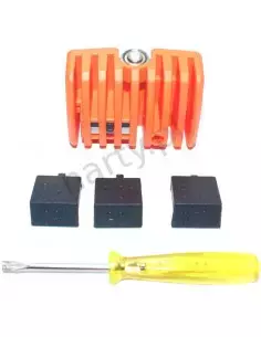 Podręczna ostrzałka do nart - Sharp Max z pilnikiem i kamieniem 2