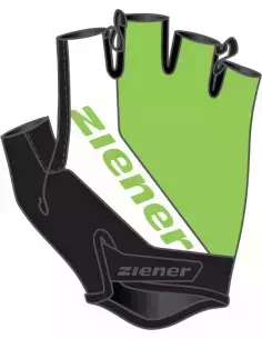 Rękawiczki rowerowe Carwyn Ziener - Czarny 2