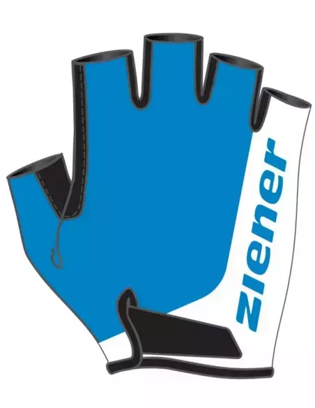 Rękawiczki rowerowe dziecięce Corrie junior Ziener - Niebieski
