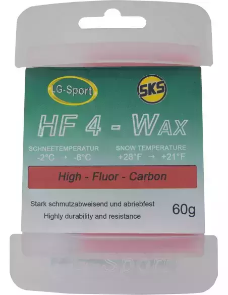 Smar narciarski HF4 czerwony 65g Kunzmann