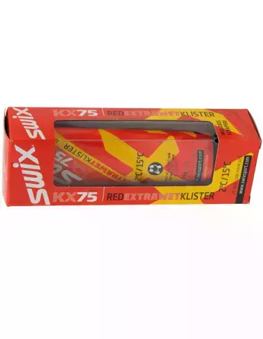 Klister do nart biegowych KX75 Red Extra Wet Swix