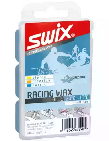 Smar narciarski Racing UR6-6 niebieski 60g Swix