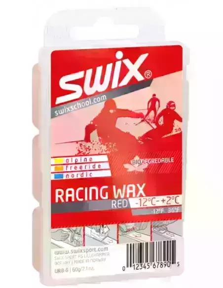 Smar narciarski Racing UR8-6 czerwony 60g Swix
