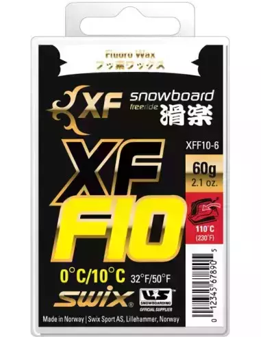 Smar narciarski XFF10 żólty 60g Swix