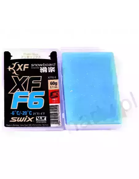 Smar narciarski XFF6 niebieski 60g Swix