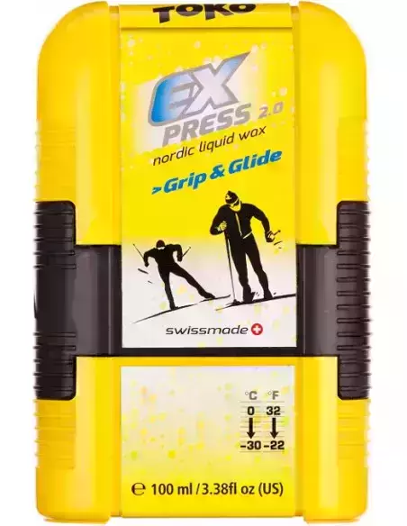 Smar do nart biegowych na zimno Toko Grip & Glide Pocket 2.0 100ml