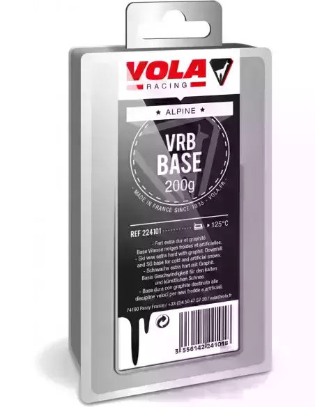 Smar narciarski - bazowy grafit VRB 200g Vola