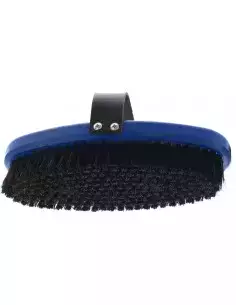 Szczotka narciarska owalna stalowa o długim włosiu Holmenkol