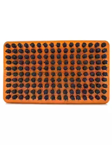 Szczotka narciarska do ślizgu - końskie włosie + korek