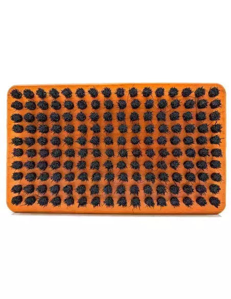 Szczotka narciarska do ślizgu - końskie włosie + korek