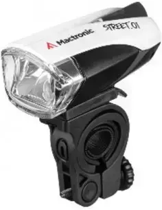 Przednia lampka rowerowa Mactronic Street 01 z czujnikiem światła