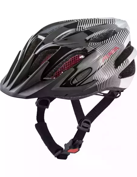 Kask rowerowy dla dzieci FB Junior 2.0 black-white-red-50-55 Alpina