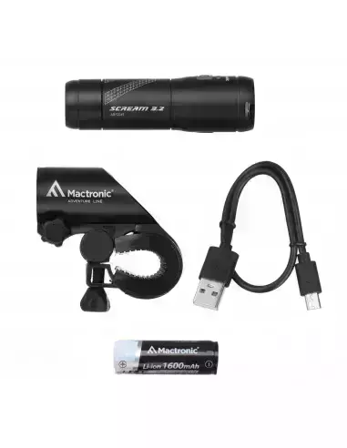 Lampa rowerowa przednia Scream 3.2 Mactronic
