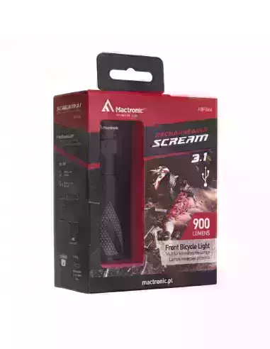 Lampa rowerowa przednia Scream 3.1 Mactronic