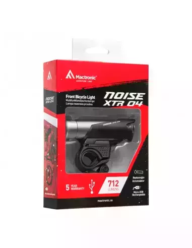Lampa rowerowa przednia Noise XTR 04 Mactronic