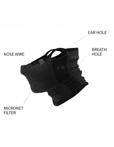 Maska sportowa filtrująca F5 Naroo z filtrem antysmogowym