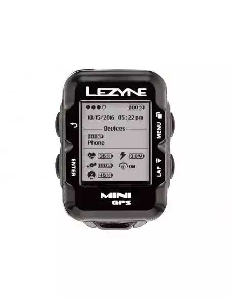 Komputer rowerowy (licznik) Mini GPS HR Loaded Lezyne