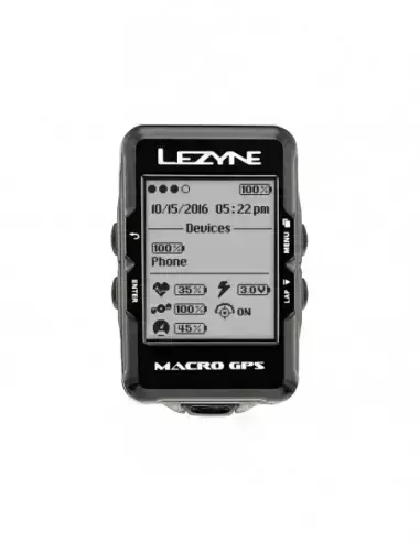 Komputer rowerowy (licznik) Macro GPS HR Loaded Lezyne