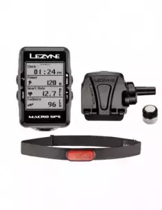 Komputer rowerowy (licznik) Macro GPS HRSC Loaded Lezyne