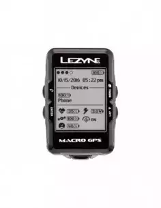 Komputer rowerowy (licznik) Macro GPS HRSC Loaded Lezyne 2