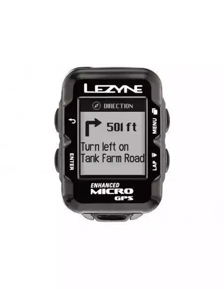 Komputer rowerowy (licznik) Micro GPS HR Loaded Lezyne