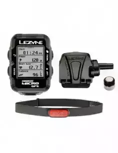 Komputer rowerowy (licznik) Micro GPS HRSC Loaded Lezyne