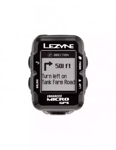 Komputer rowerowy (licznik) Micro GPS HRSC Loaded Lezyne