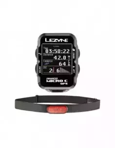 Komputer rowerowy (licznik) Micro Color GPS HR Loaded Lezyne