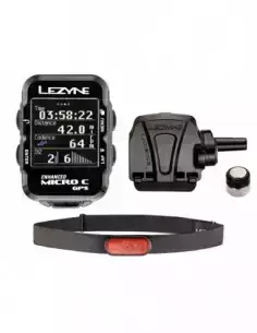 Komputer rowerowy (licznik) Micro Color GPS HRSC Loaded Lezyne