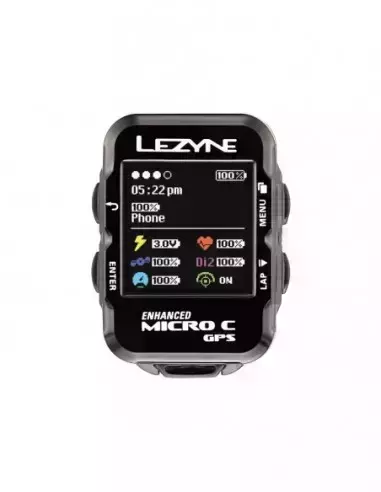 Komputer rowerowy (licznik) Micro Color GPS HRSC Loaded Lezyne
