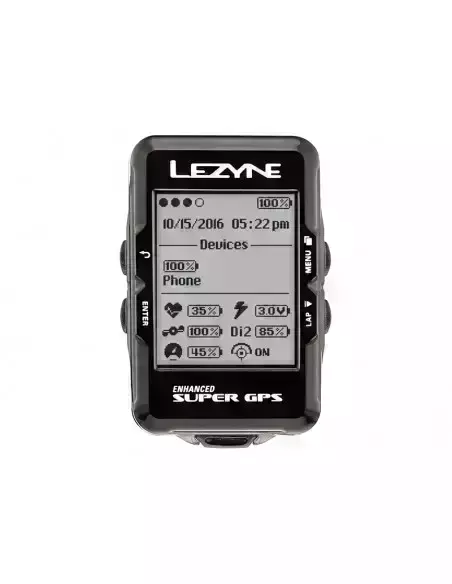 Komputer rowerowy (licznik) Super GPS HR Loaded Lezyne