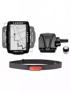 Komputer rowerowy (licznik) Mega XL GPS HRSC Loaded Lezyne
