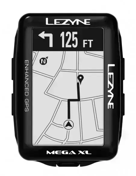 Komputer rowerowy (licznik) Mega XL GPS HRSC Loaded Lezyne