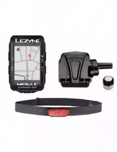 Komputer rowerowy (licznik) Mega C GPS HRSC Loaded Lezyne