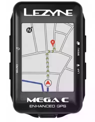 Komputer rowerowy (licznik) Mega C GPS HRSC Loaded Lezyne