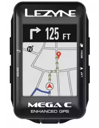 Komputer rowerowy (licznik) Mega C GPS HRSC Loaded Lezyne