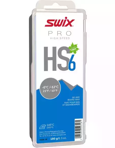 Smar narciarski Hs6 Niebieski 180g Swix (-6°C/-12°C)
