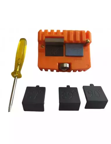 Podręczna ostrzałka do nart - Sharp Max z pilnikiem i kamieniem