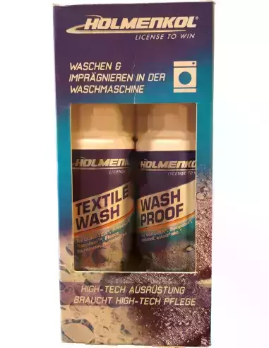 Zestaw do prania Textile Wash + Wash Proof Holmenkol