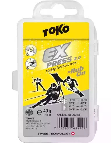 Smar narciarski HF Toko Express Racing Rub-On 2.0 40g