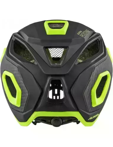 Kask rowerowy Rootage black-neon-yellow 52-57 Alpina