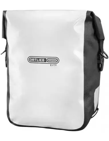Sakwy rowerowe Ortlieb Sport-Roller City biały 25l